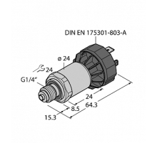 Датчик давления TURCK PT6A-1040-I2-DA91