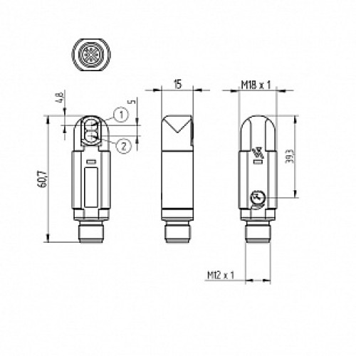 Оптический датчик Wenglor OLWK503A0002