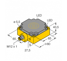 Индуктивный датчик TURCK NI75U-CP80-AP6X2-H1141
