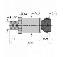 Датчик давления TURCK PT600R-2110-I2-AMP3J1