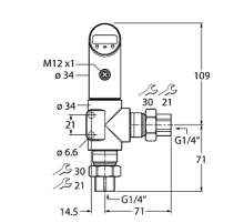 Датчик давления TURCK PS040D-501L-2UPN8X-H1141
