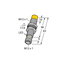 Индуктивный датчик TURCK NI8U-M12E-VP4X-H1141