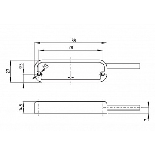 Магнитный датчик безопасности Schmersal BNS40S-12Z-C