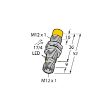 Индуктивный датчик TURCK NI5-EM12-Y1X-H1141