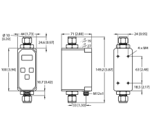 Расходомер TURCK FTCI-10D10A4P-2LIX-H1141