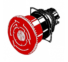 Выключатель аварийной остановки Omron A22EL-M-24A-02