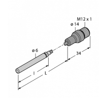 Датчик температуры TURCK TP-306A-CF-H1141-L1000