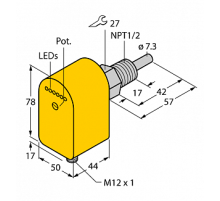 Датчик потока TURCK FCS-N1/2A4P-LIX-H1141