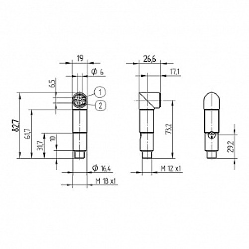 Оптический датчик Wenglor TW66PA3