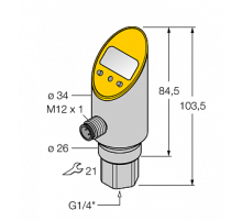 Датчик давления TURCK PS025V-301-LI2UPN8X-H1141