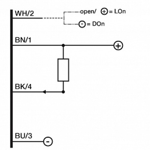 Люминесцентный датчик Micro Detectors LDLU/0N-0V