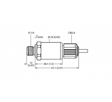 Датчик давления TURCK PT25R-2004-I2-CM2.0/O