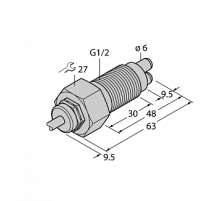 Датчик потока TURCK FCS-GL1/2A4-NAEX/A