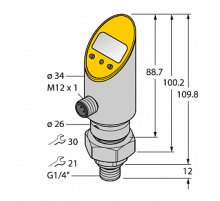 Датчик давления TURCK PS250R-504-LI2UPN8X-H1141