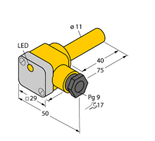 Индуктивный датчик TURCK NI5-K11SK-AP6X