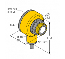 Ультразвуковой датчик Banner T18VN6UR