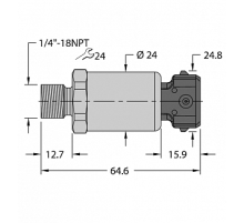 Датчик давления TURCK PT600R-2103-I2-AMP3J1