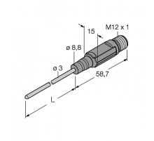 Датчик температуры TURCK TTM150C-203A-CF-LI6-H1140-L150-50/150A°C