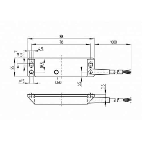 Магнитный датчик безопасности Schmersal BNS33-11ZG