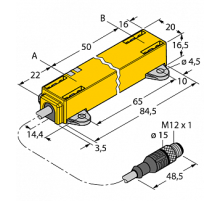  Датчик линейных перемещений TURCK LI50P1-Q17LM1-LU4X2-0.3-RS5/S97