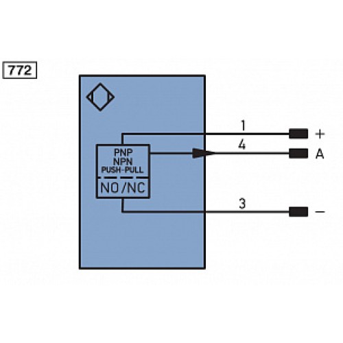 Усилитель для оптоволоконных датчиков Wenglor ODX202P0008