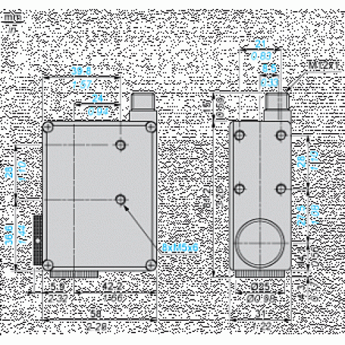 Датчик контрастной метки Telemecanique XURK1KSMM12