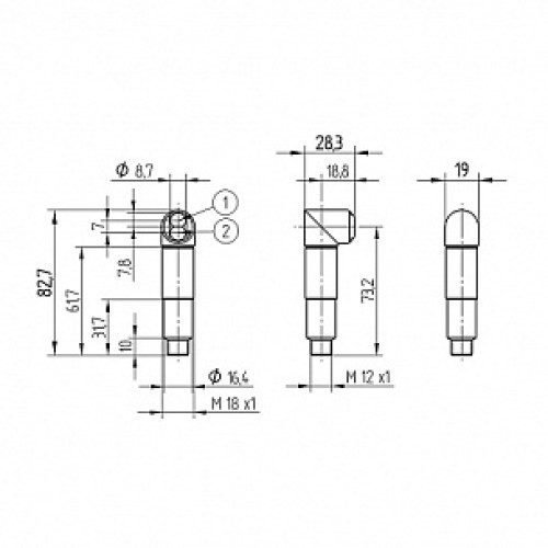 Оптический датчик Wenglor ZW2003