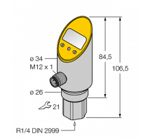 Датчик давления TURCK PS100R-311-2UPN8X-H1141