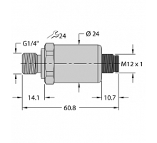 Датчик давления TURCK PT400R-2104-U3-H1143