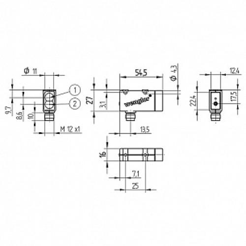 Оптический датчик Wenglor LM89PCT2
