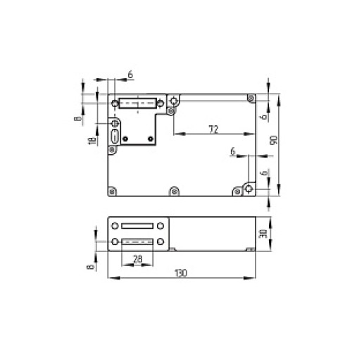 Дверной выключатель безопасности Schmersal AZM161SK-12/03RKA-M16-24V