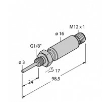 Датчик температуры TURCK TTMS-103A-G1/8-LIUPN-H1140-L024