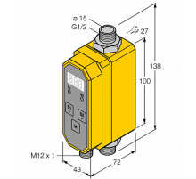 Расходомер TURCK FTCI-G1/2D15A4P-2UP8X-H1141/D228