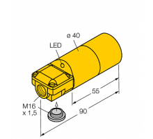Индуктивный датчик TURCK NI20-K40SR-AP6X