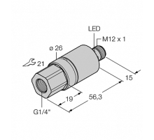 Датчик давления TURCK PC003V-201-2UPN8X-H1141