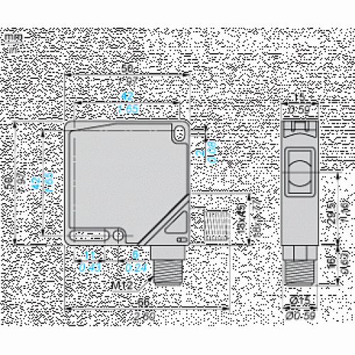 Датчик контрастной метки Telemecanique XUKR1PSMM12