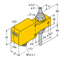 Датчик потока TURCK FCI-TCD04A4P-AP8X-H1141