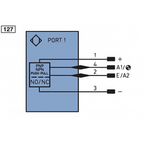 Датчик цвета Wenglor P1XF001