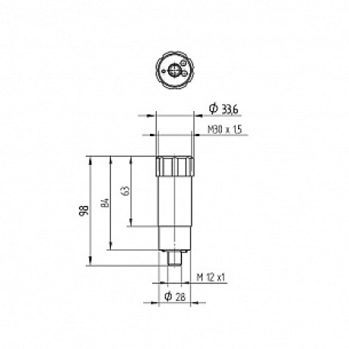 Усилитель для оптоволоконных датчиков Wenglor UF88VCF3