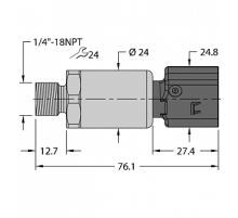Датчик давления TURCK PT600R-2103-I2-KO28A2