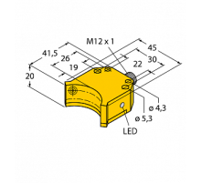 Индуктивный датчик TURCK NI4-DS20-2AP6X2-H1141