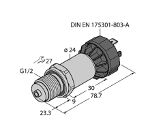 Датчик давления TURCK PT16R-2008-I2-DA91