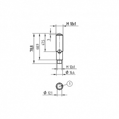 Оптический датчик Wenglor ZD600PCVT3
