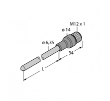 Датчик температуры TURCK TP-206.35A-CF-H1141-L150