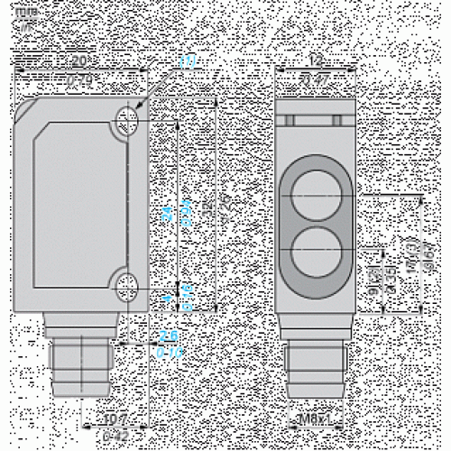 Датчик контрастной метки Telemecanique XUYPCCO929LSP