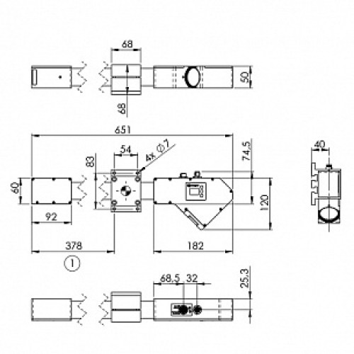 Датчик профиля Wenglor MLWL104