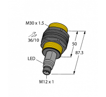 Емкостной датчик уровня TURCK BCT10-S30-UP6X2-H1151