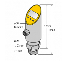 Датчик давления TURCK PS016V-609-2UPN8X-H1141
