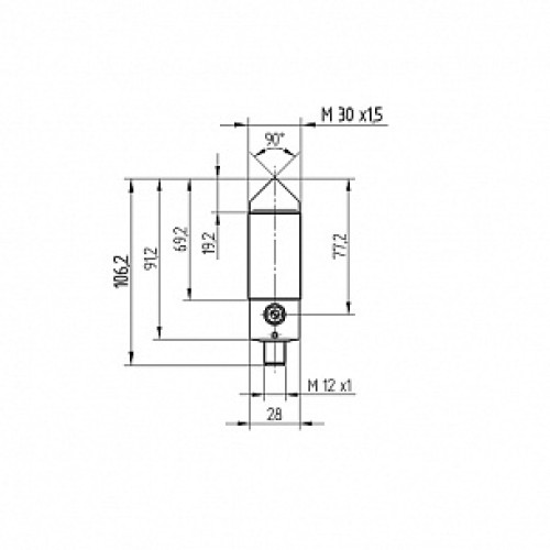 Оптический датчик Wenglor TF55PA3S172