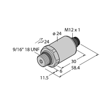 Датчик давления TURCK PT3000PSIG-2021-U3-H1143